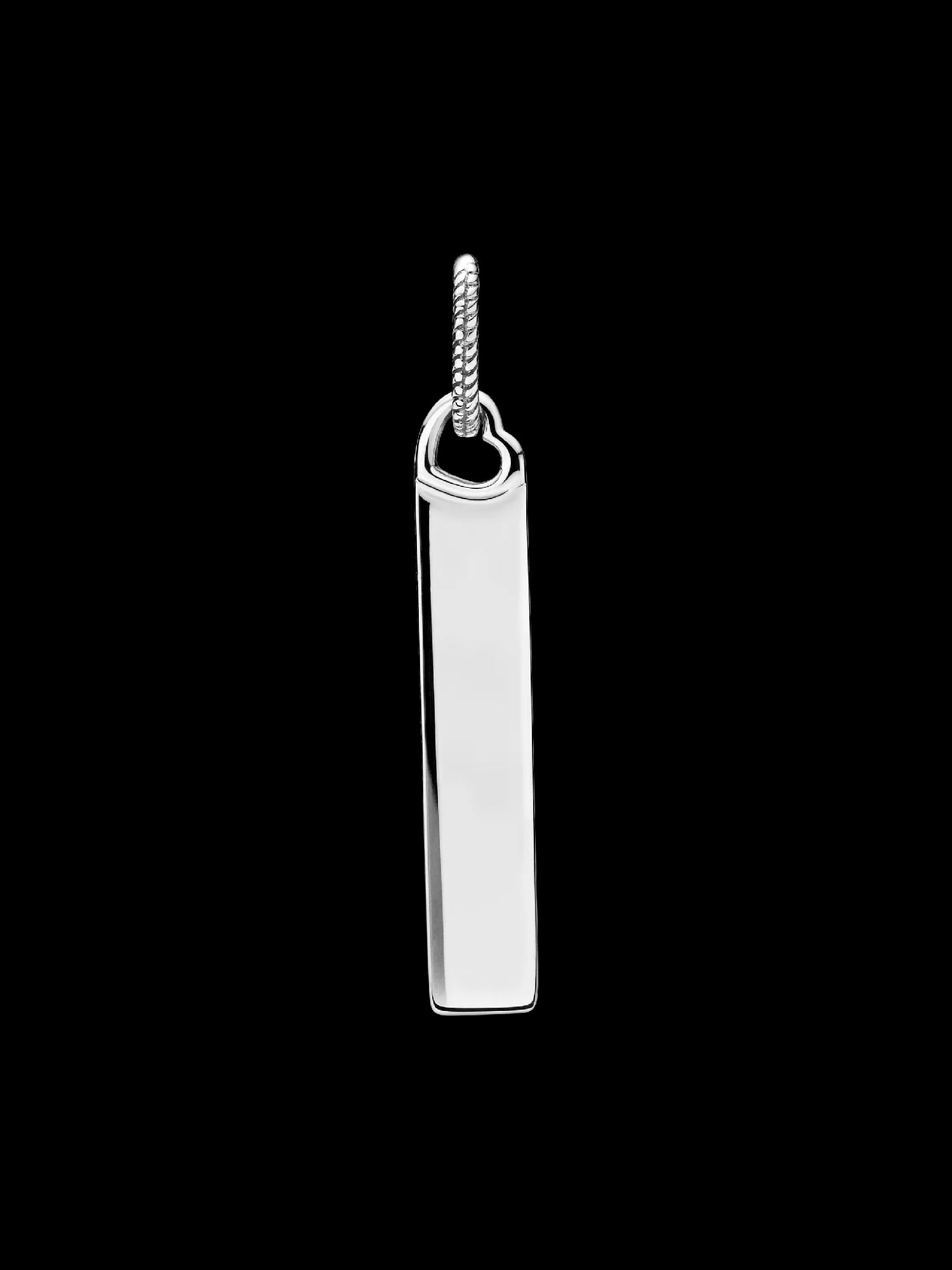 Engravable Bar Tag Pendant
