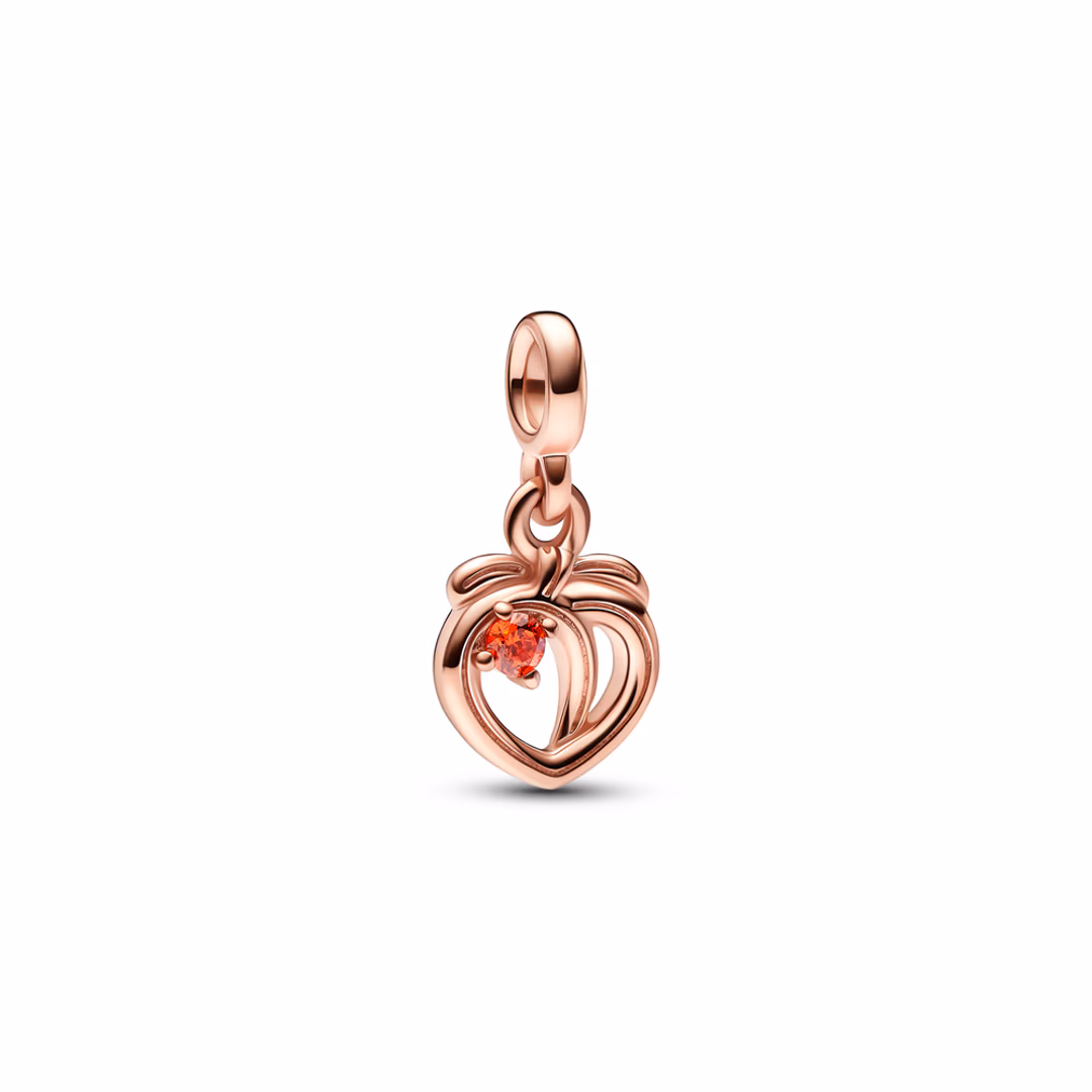 Cheeky Peach Micro Dangle Charm