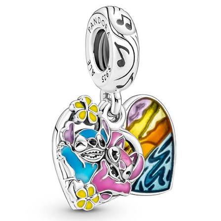 Stitch Ohana Double Dangle Charm