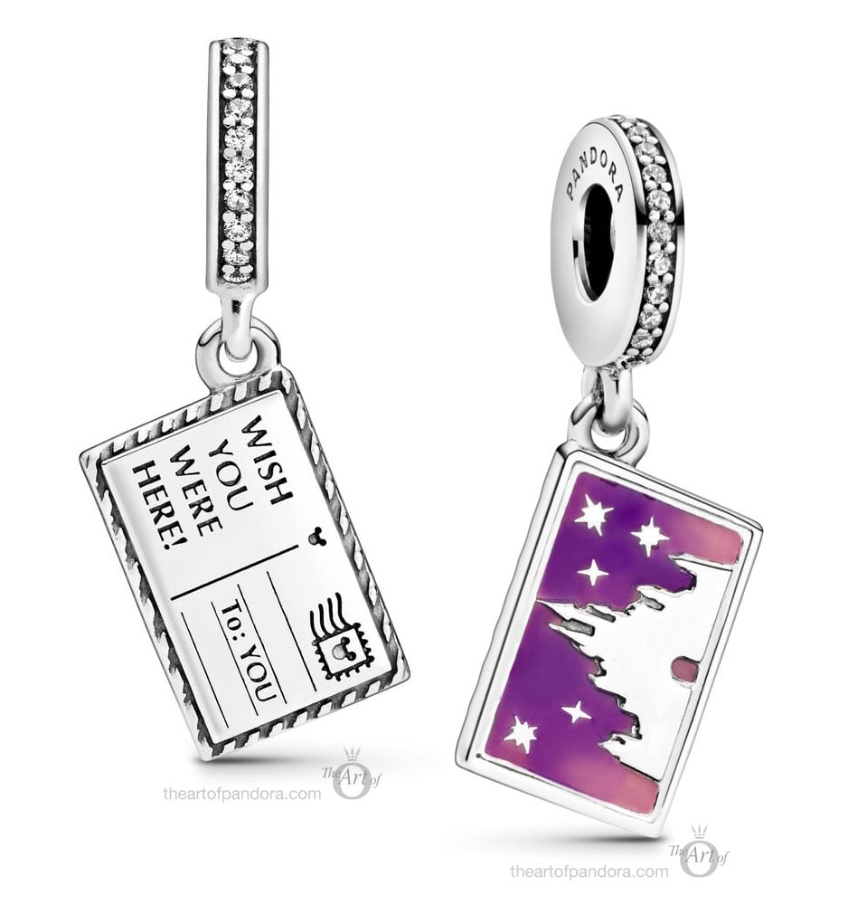 Postcard Dangle Charm