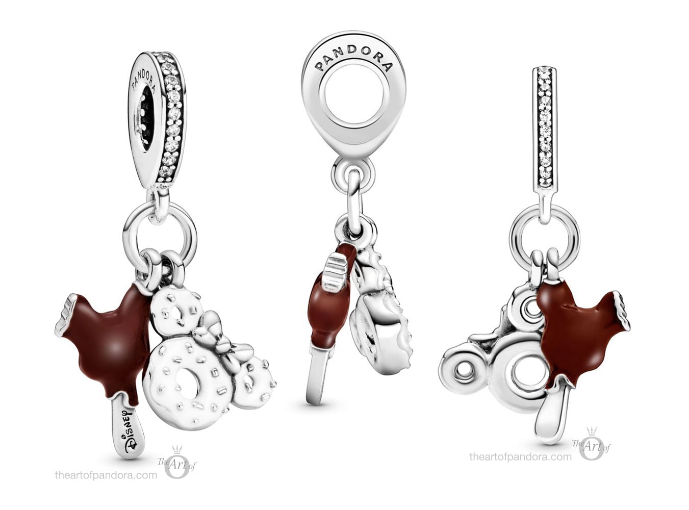Ice Cream & Donut Dangle Charm
