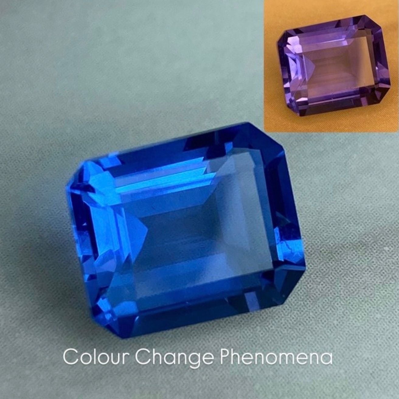 Color-Change Fluorite 9.87 ct ICA GemLab certified — Mint (M) Gemstones