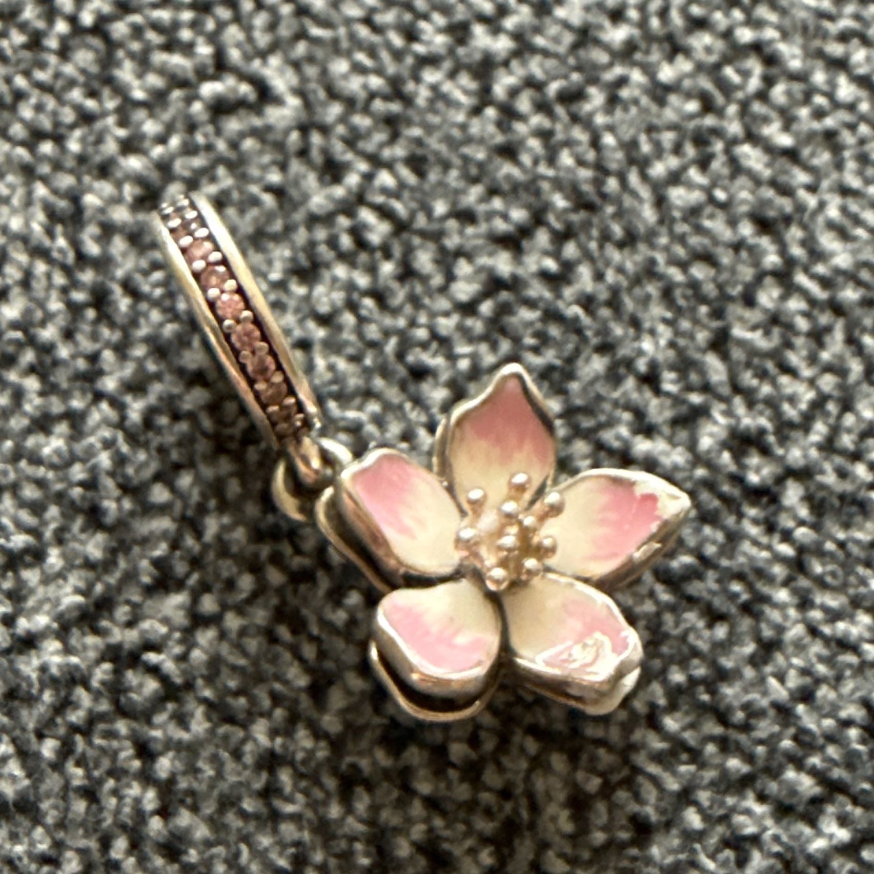Cherry Blossom Dangle Charm — Very good / fine (VG+) Necklaces & pendants