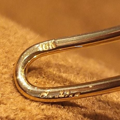 Cartier CC Vintage 18k Gold Cuff Bracelet — bracelets