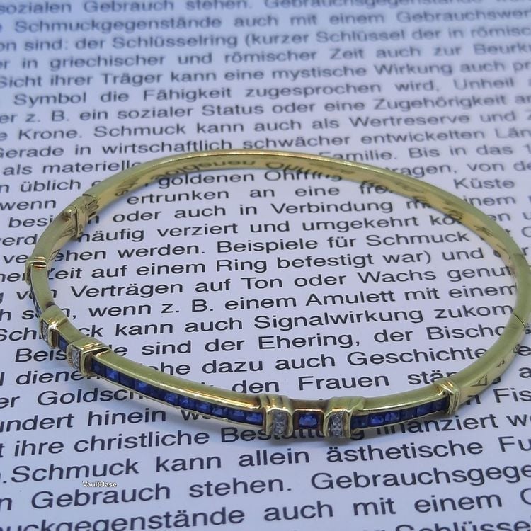 Goldarmband mit erstklassigen Edelsteinen — bracelets