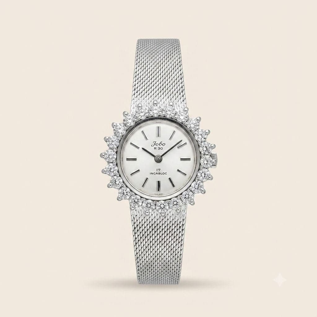 Diamant Uhr 2.42ct, Weissgold 750 — Foto 1 von 10