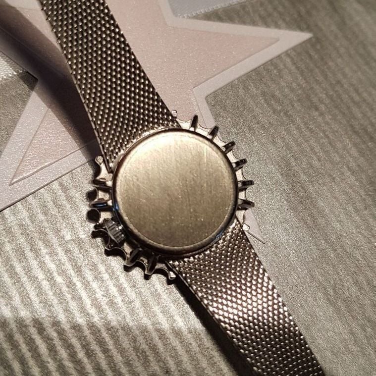 Diamant Uhr 2.42ct, Weissgold 750 — watches