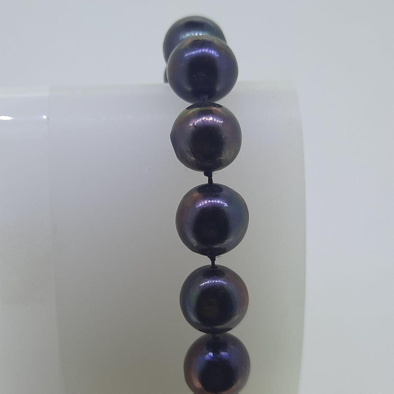 Edle Perlenkette aus Süsswasser Zuchtperlen — necklaces