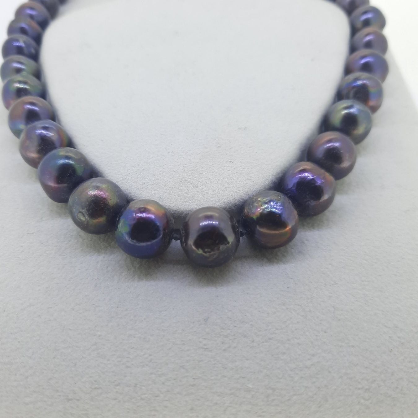 Edle Perlenkette aus Süsswasser Zuchtperlen — necklaces