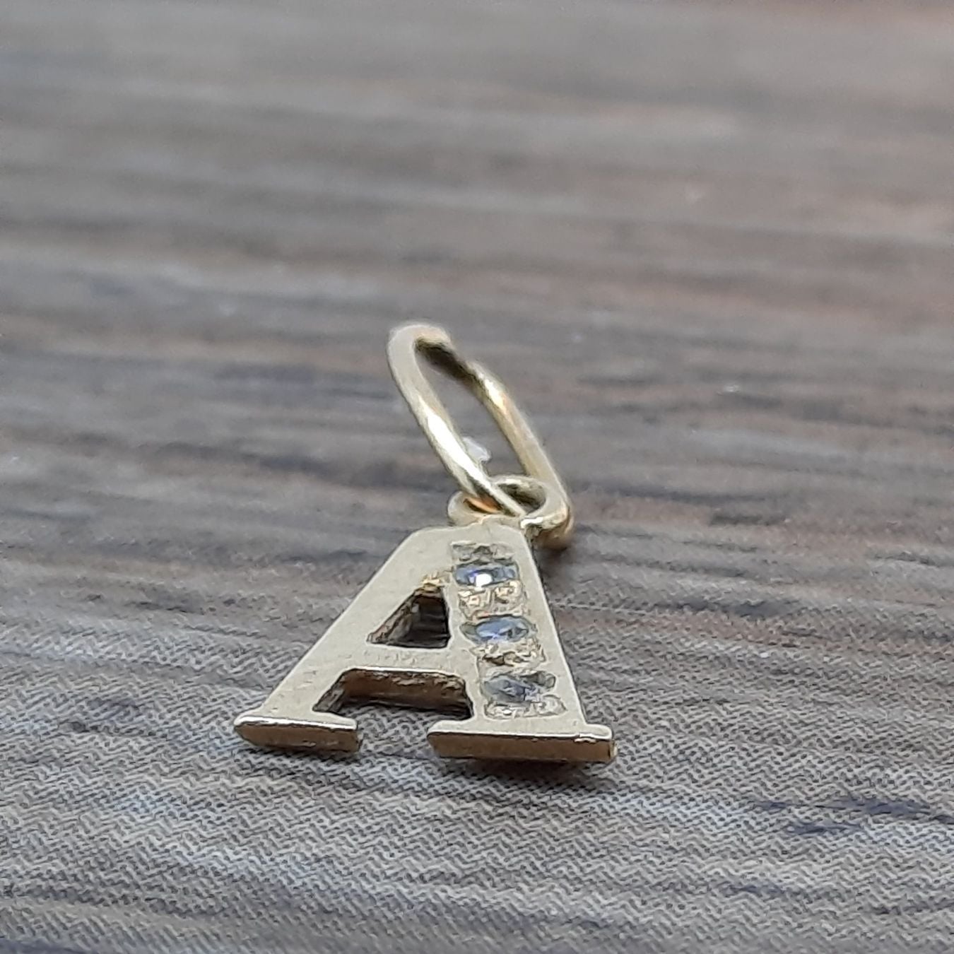Fine Letter Pendant in Rose Gold — Good (VG) Necklaces & pendants