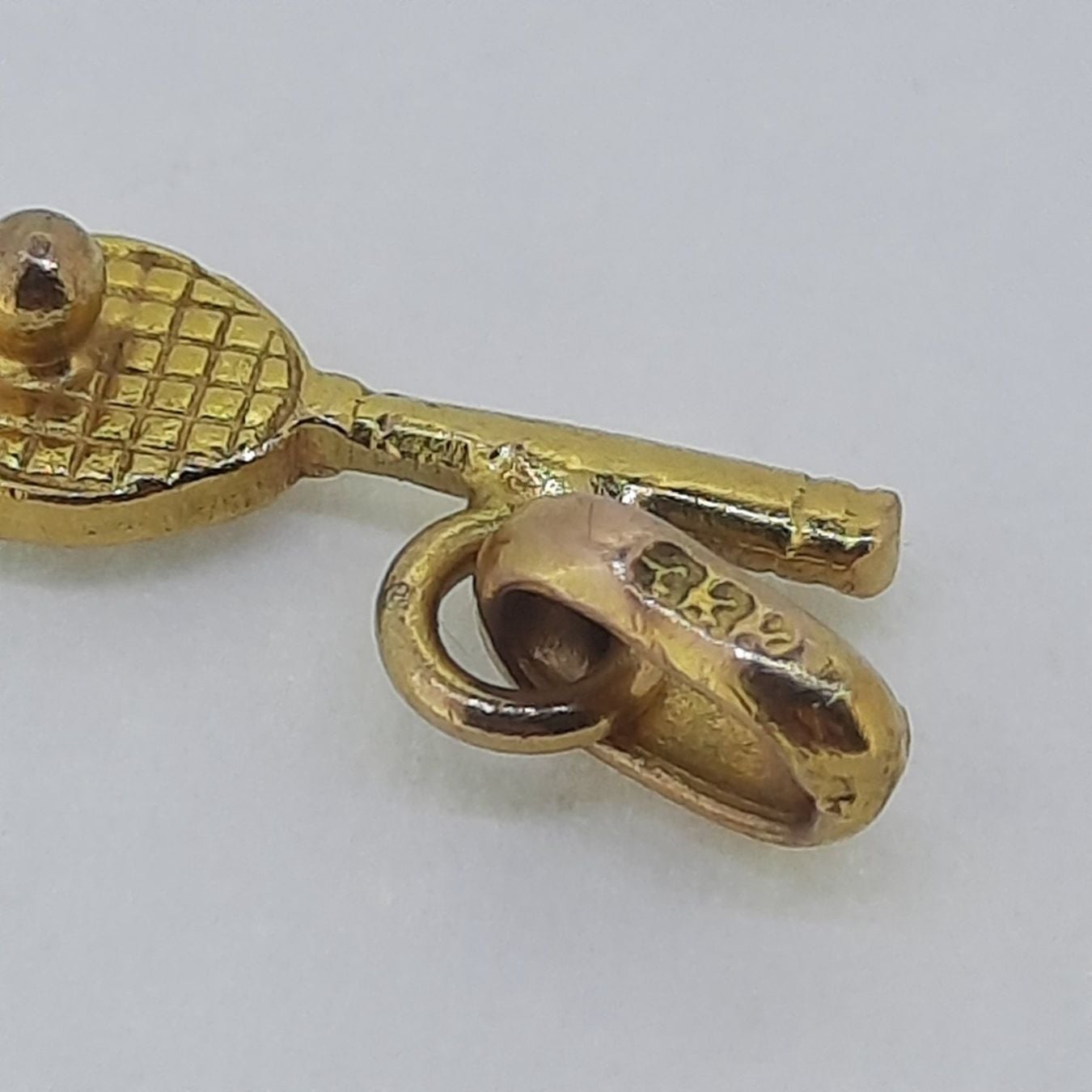 Beautiful Tennis Racket Pendant — Good (VG) Necklaces & pendants