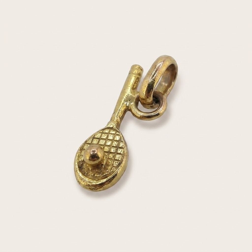 Beautiful Tennis Racket Pendant — Good (VG) Necklaces & pendants