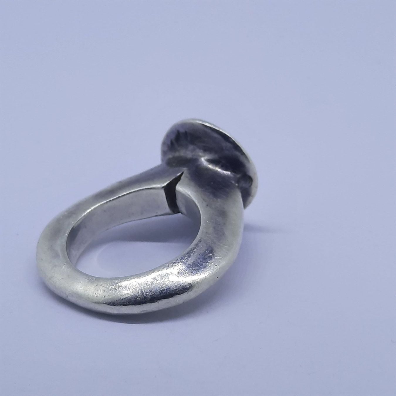 Aesthetic Silver Ring with Multi-Coloured Gemstones — Good (VG) Rings