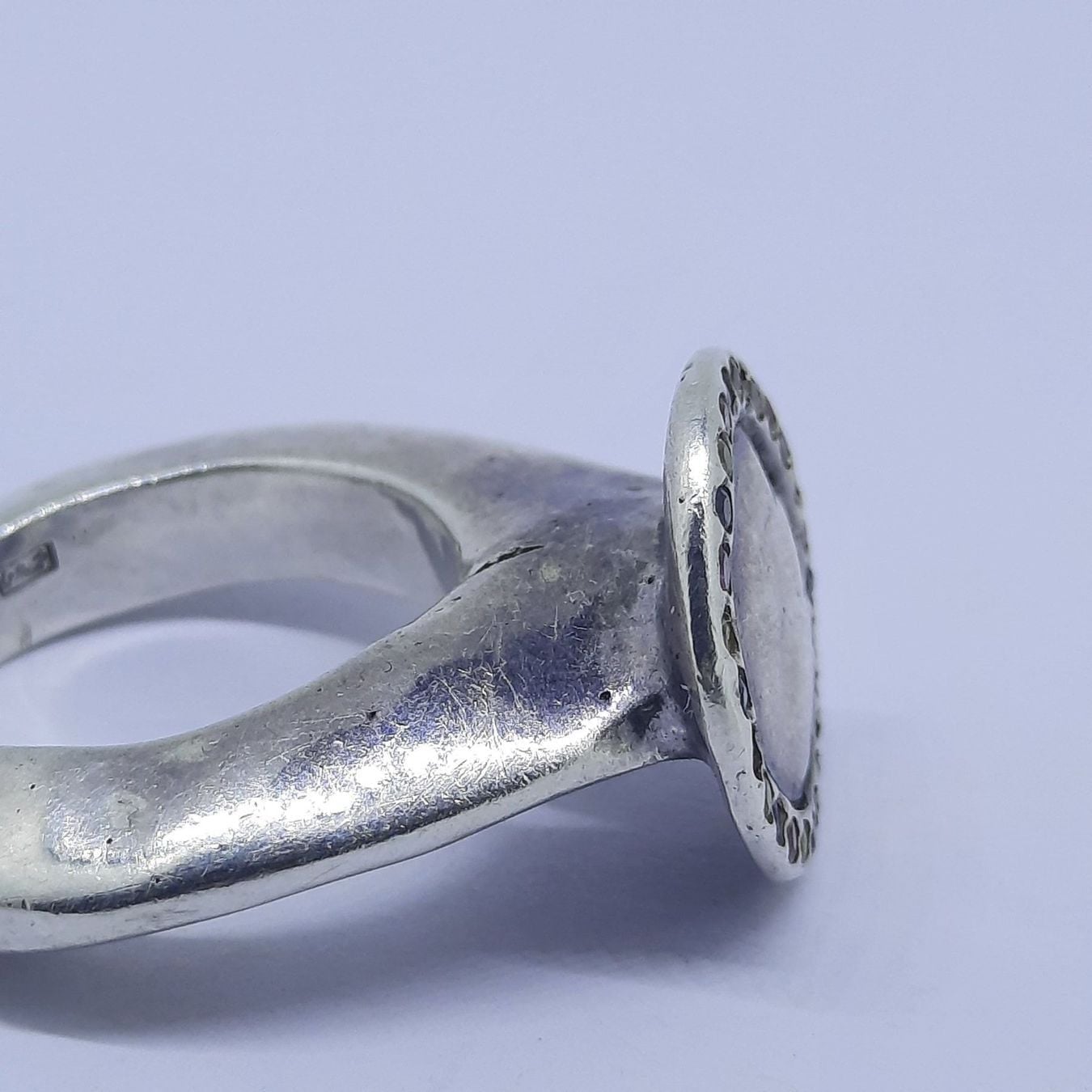 Aesthetic Silver Ring with Multi-Coloured Gemstones — Good (VG) Rings