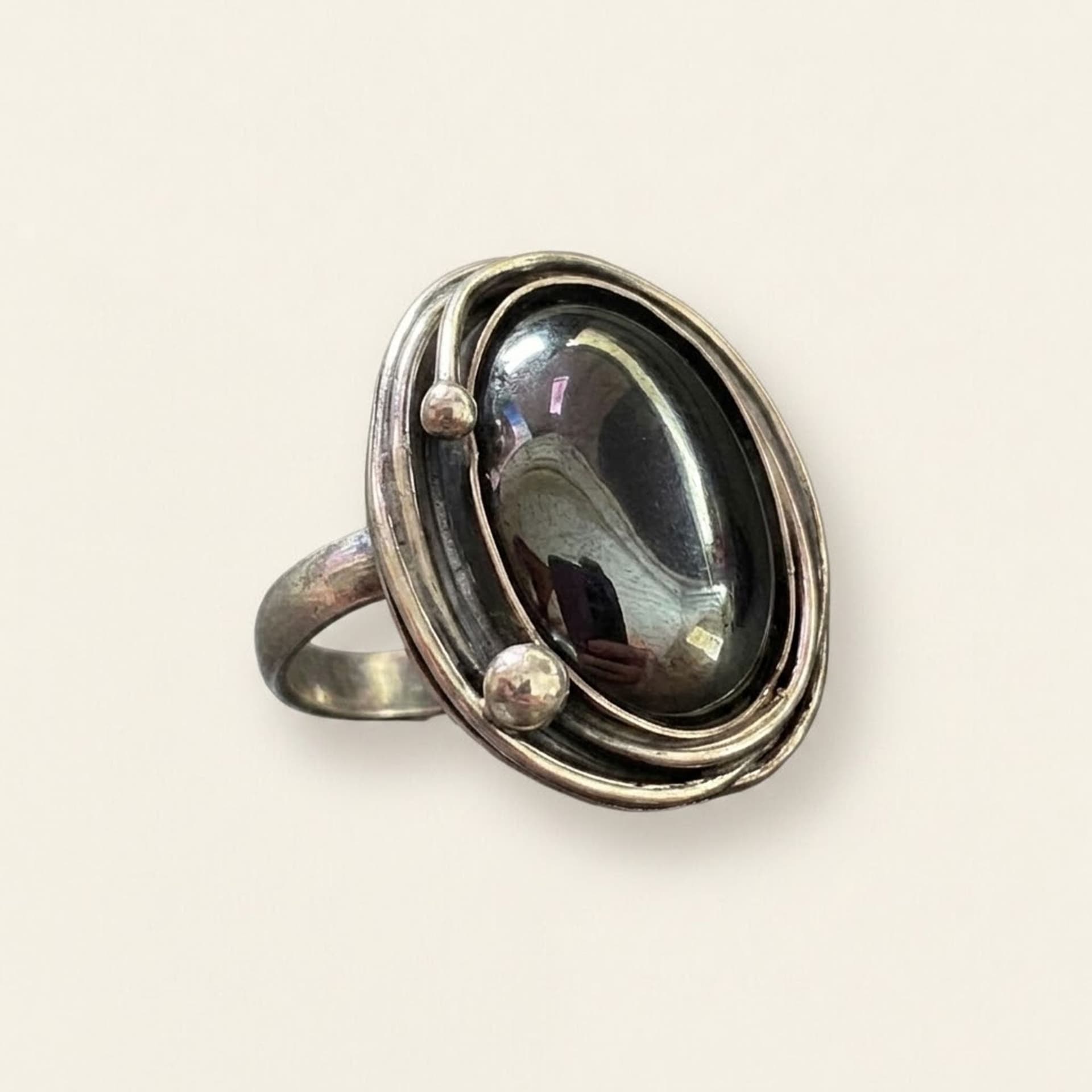 Hematite Ring — photo 1 of 4