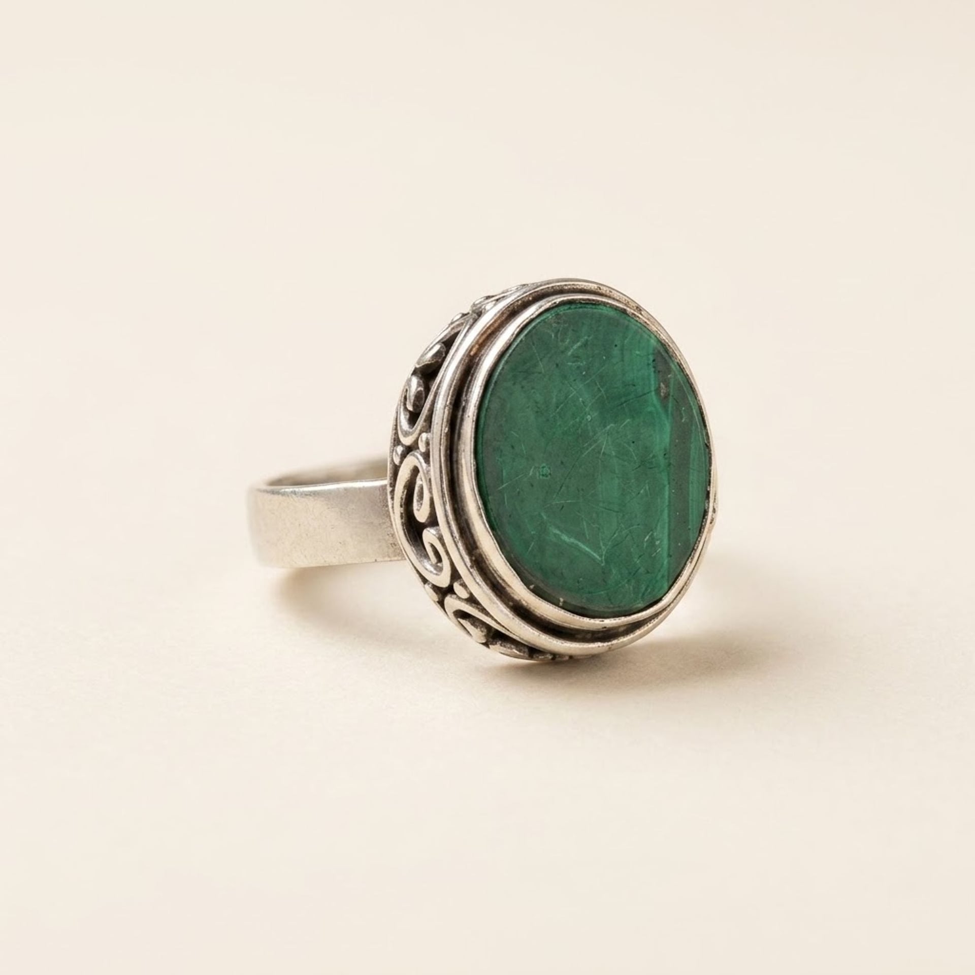 Malachite Ring — Good (VG) Rings