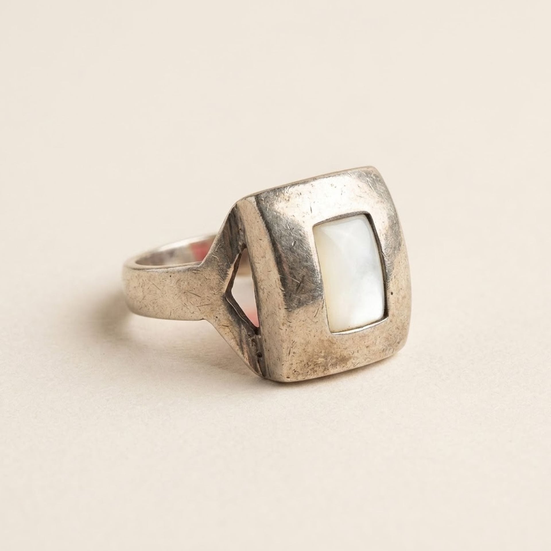 Mondstein Ring — Guter Zustand (VG) Ringe