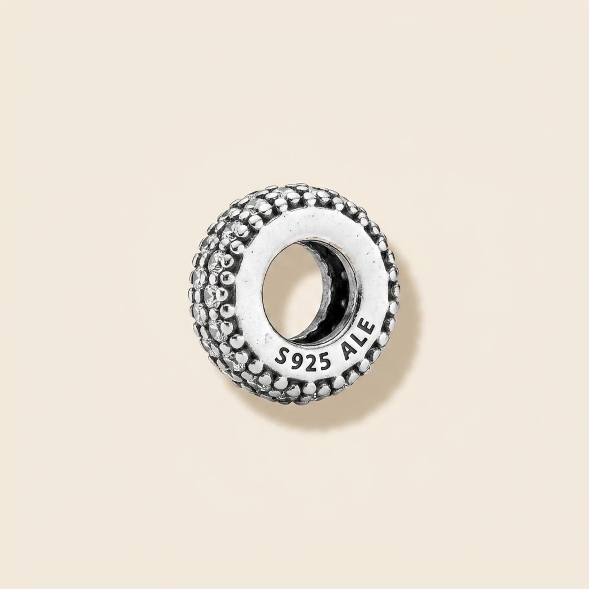 Clear Sparkling Spacer Element — photo 1 of 4