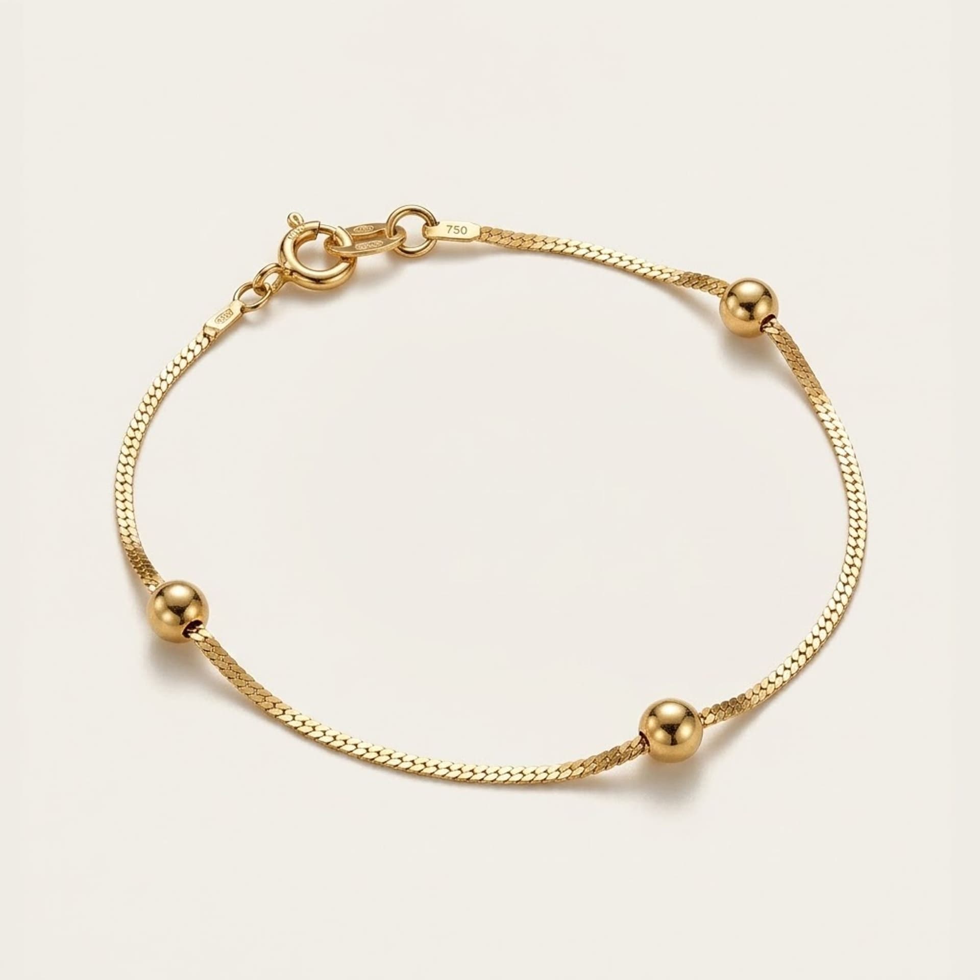 Goldarmband 14kt 0.89g — Foto 1 von 4