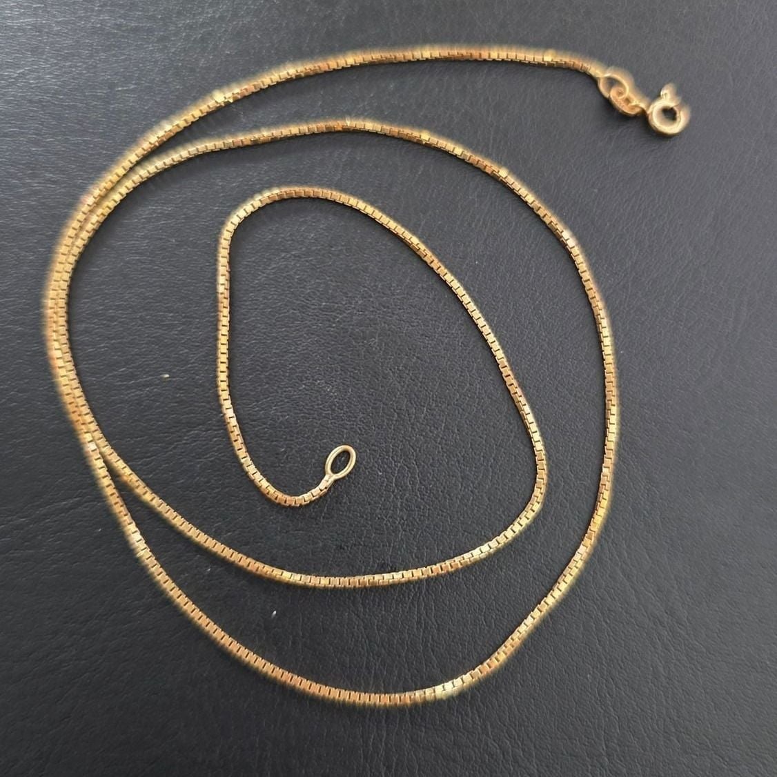 Veneziana Chain Yellow Gold 750 5.15g — Excellent (M-) Necklaces & pendants