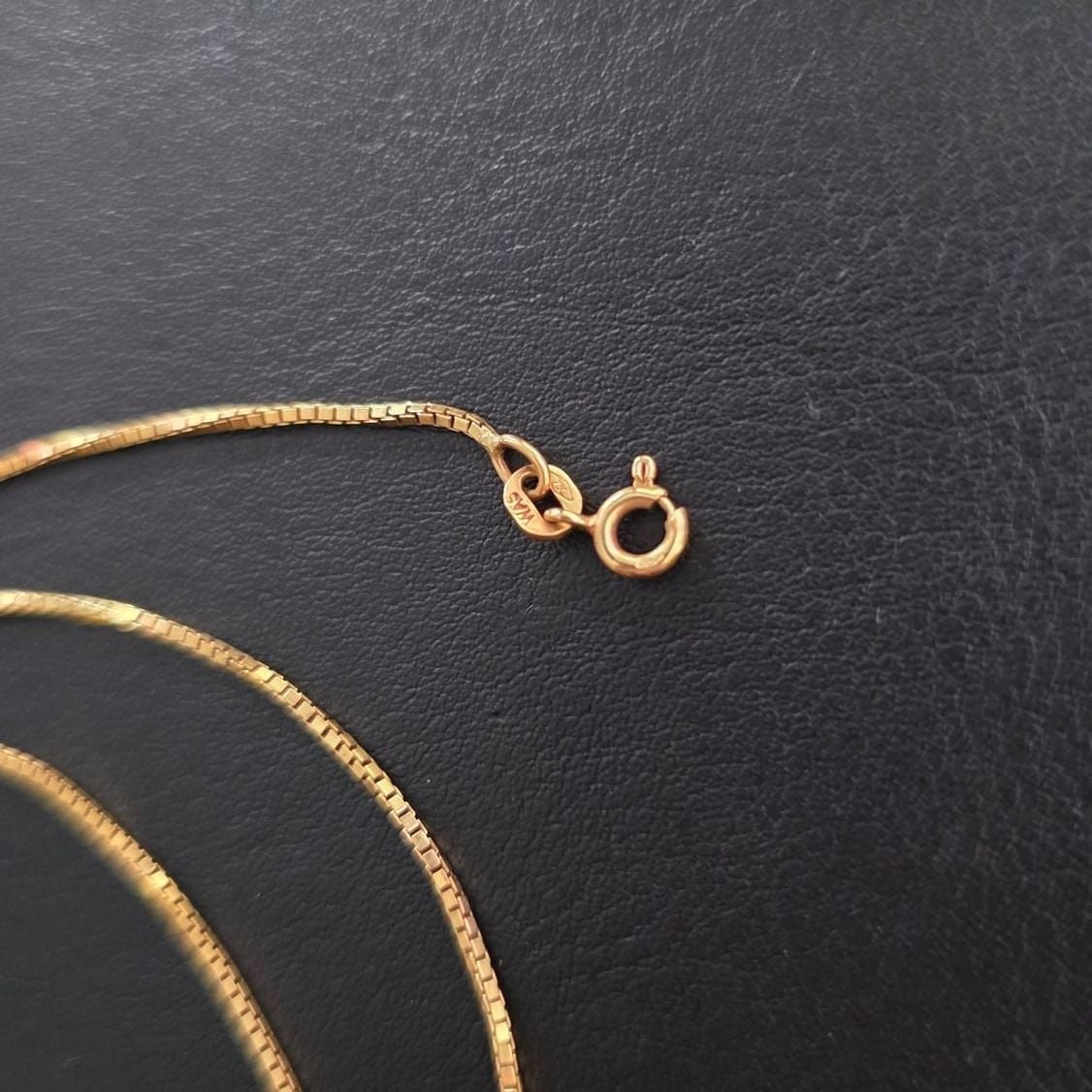 Veneziana Chain Yellow Gold 750 5.15g — Excellent (M-) Necklaces & pendants