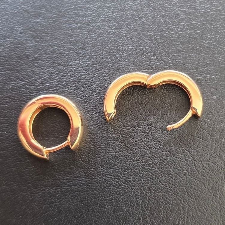 Earclips 750 Gold 4.35g — Very good / fine (VG+) Earrings