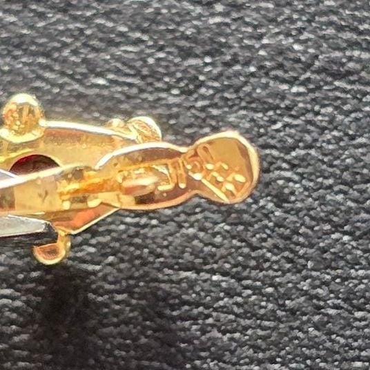 18K Gold Ear Clips 1.91g — Excellent (M-) Earrings