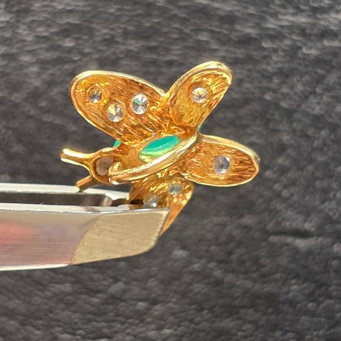 Pendentif Papillon Or 750 0.82g — Excellent (M-) Colliers & pendentifs