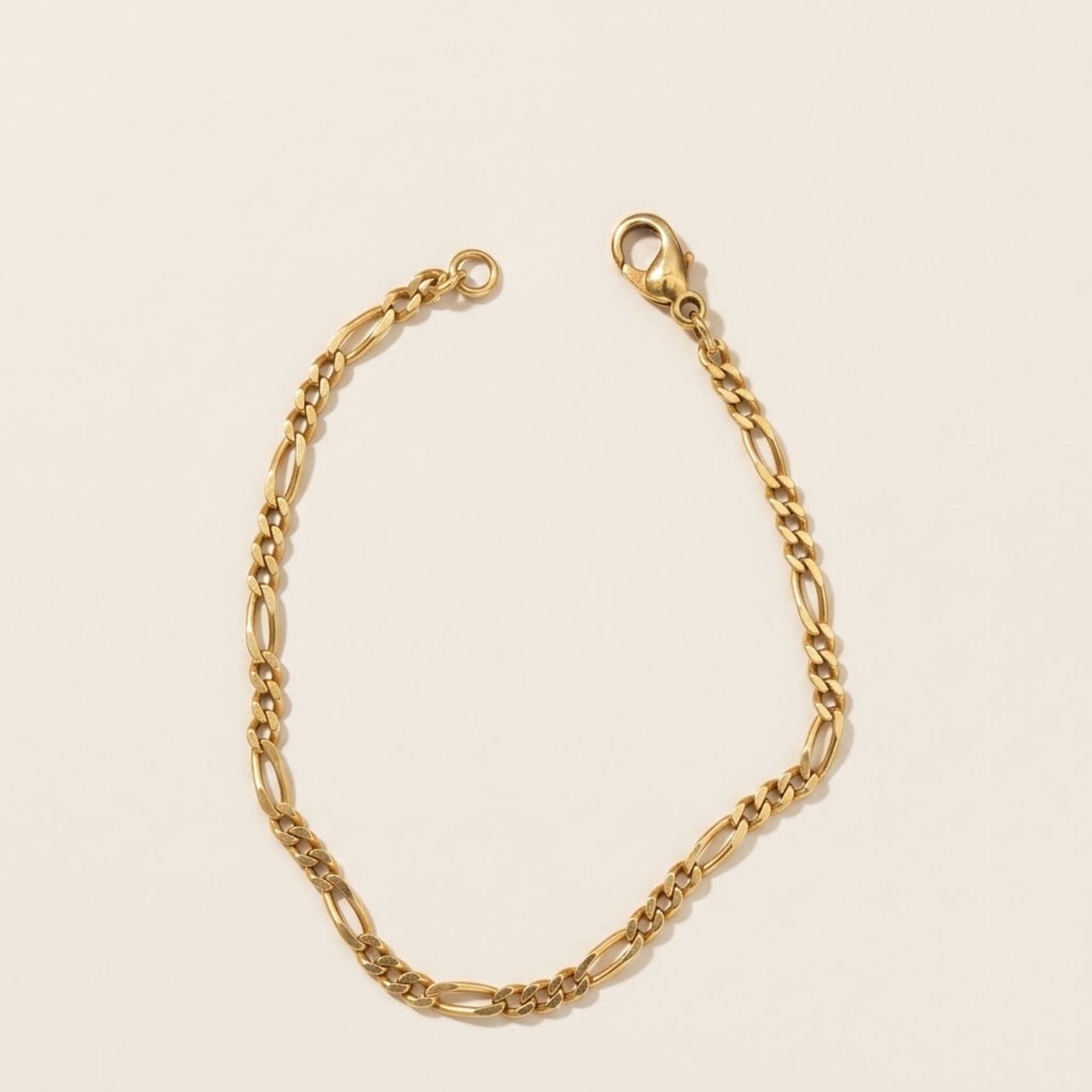 Figaro Curb Chain 20.5 cm — Good (VG) Bracelets