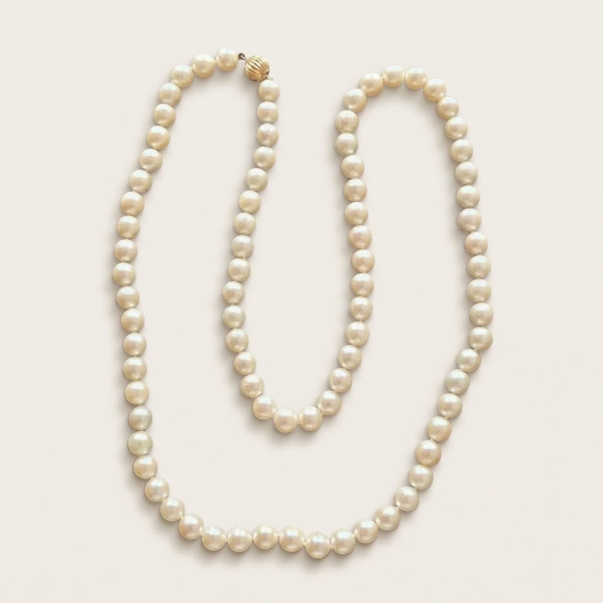 Cultured Pearl Necklace 65cm — photo 1 of 4