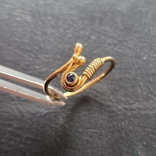 Gold Ring 750 — Very good / fine (VG+) Rings
