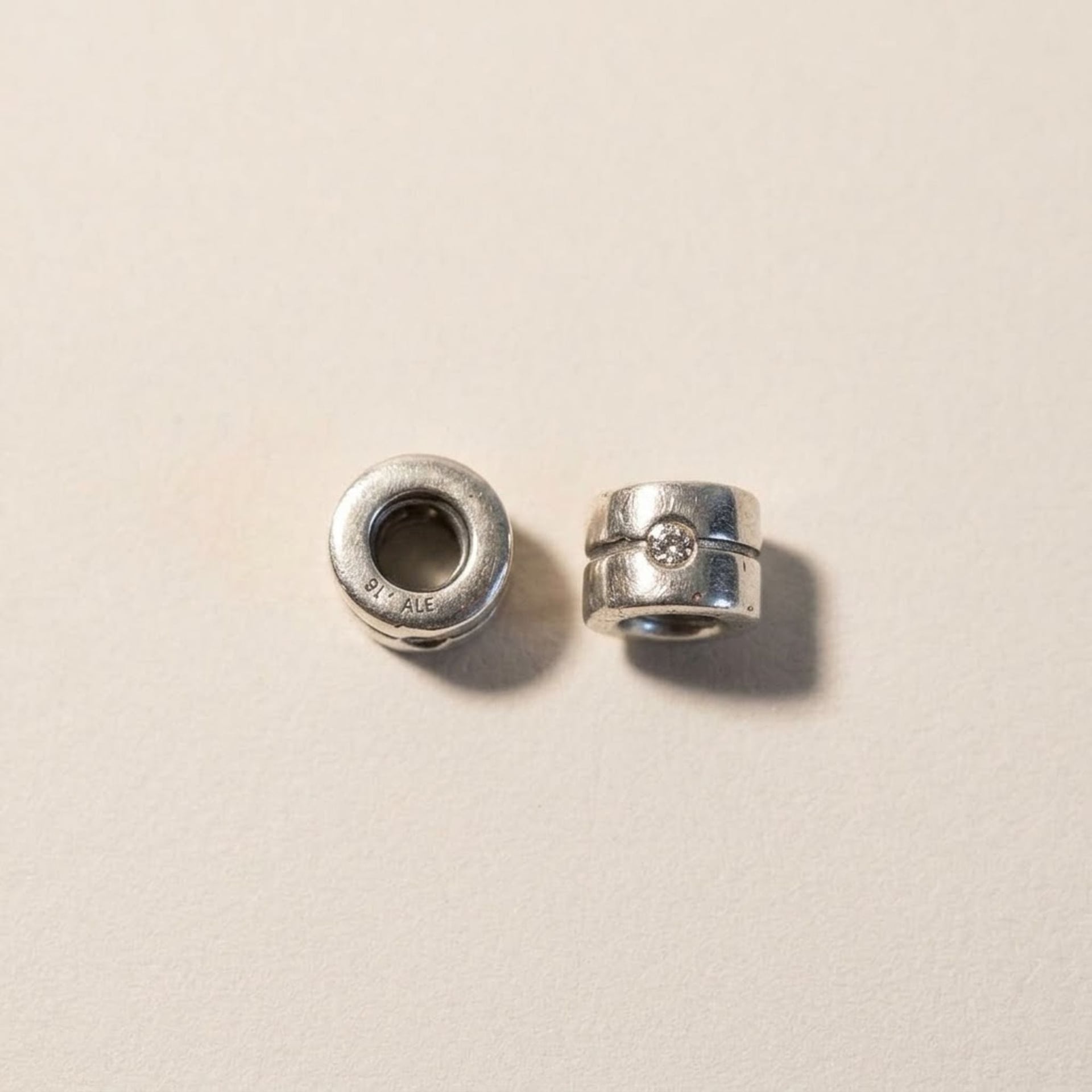 Barrel Charm 2 Pieces — Excellent (M-) Necklaces & pendants