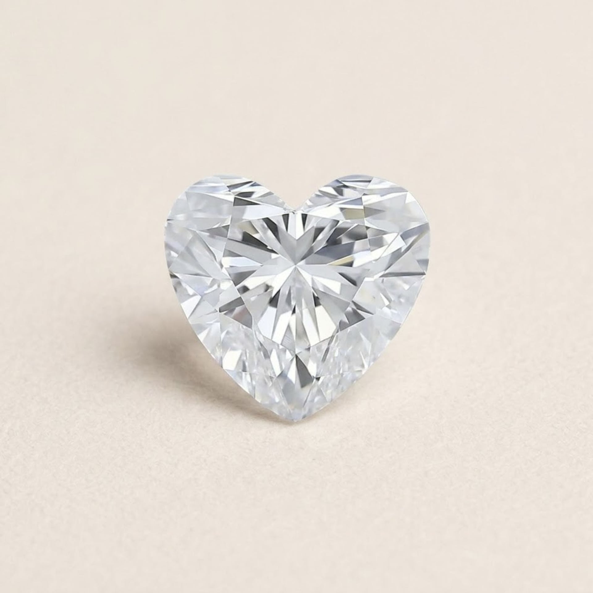 0.40ct Heart-Cut Diamond — As new (N) Gemstones