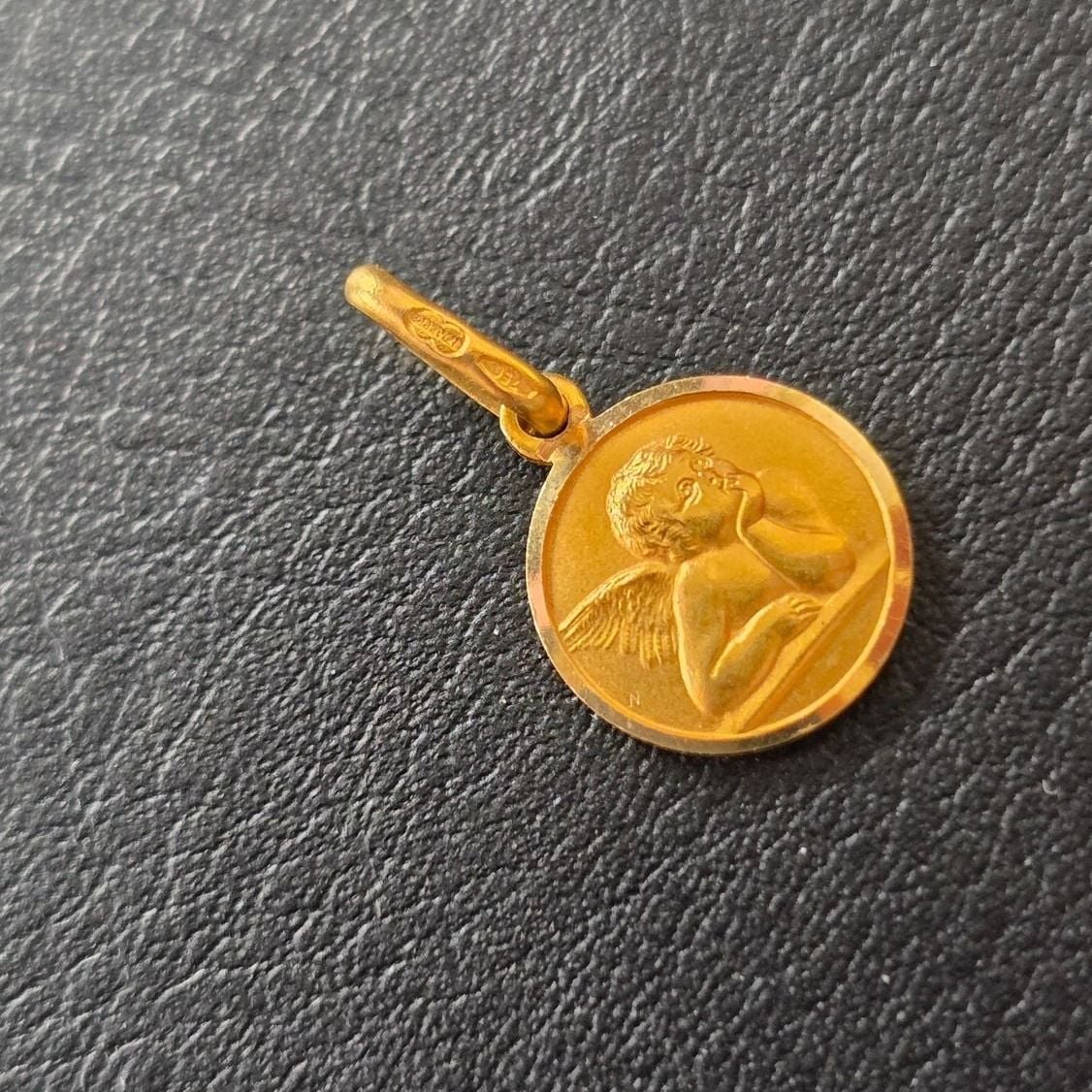 Guardian Angel Pendant 750 — Excellent (M-) Necklaces & pendants