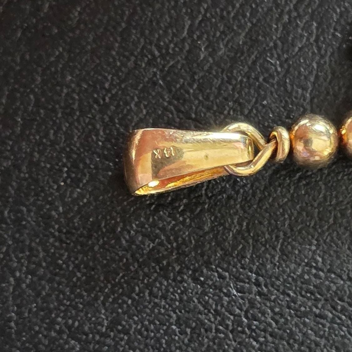 Cross pendant 585 gold — Very good / fine (VG+) Necklaces & pendants