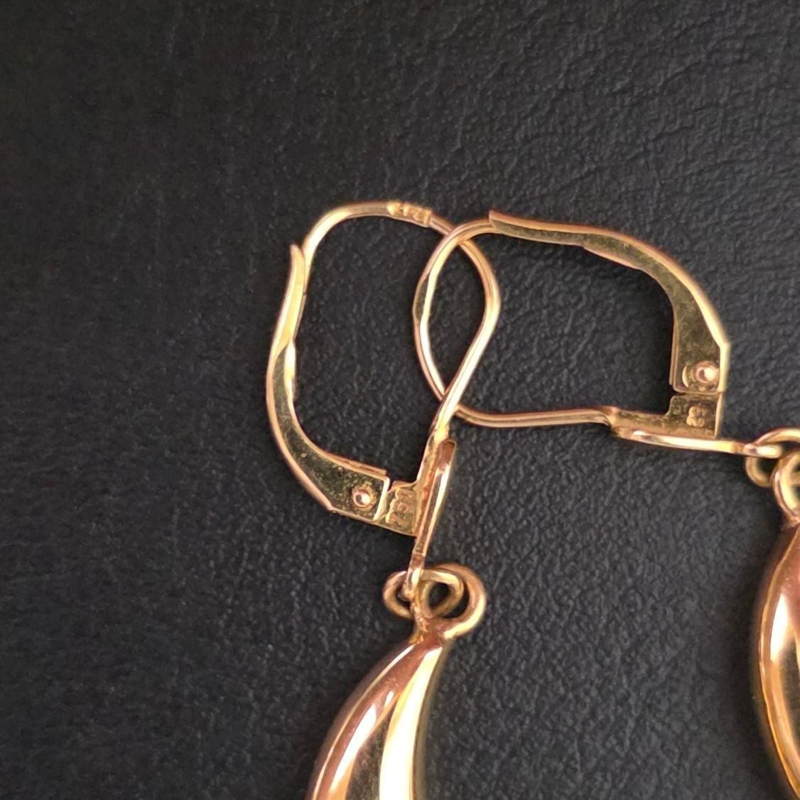 Drop Earrings 750 Gold 2.32g — Good (VG) Earrings