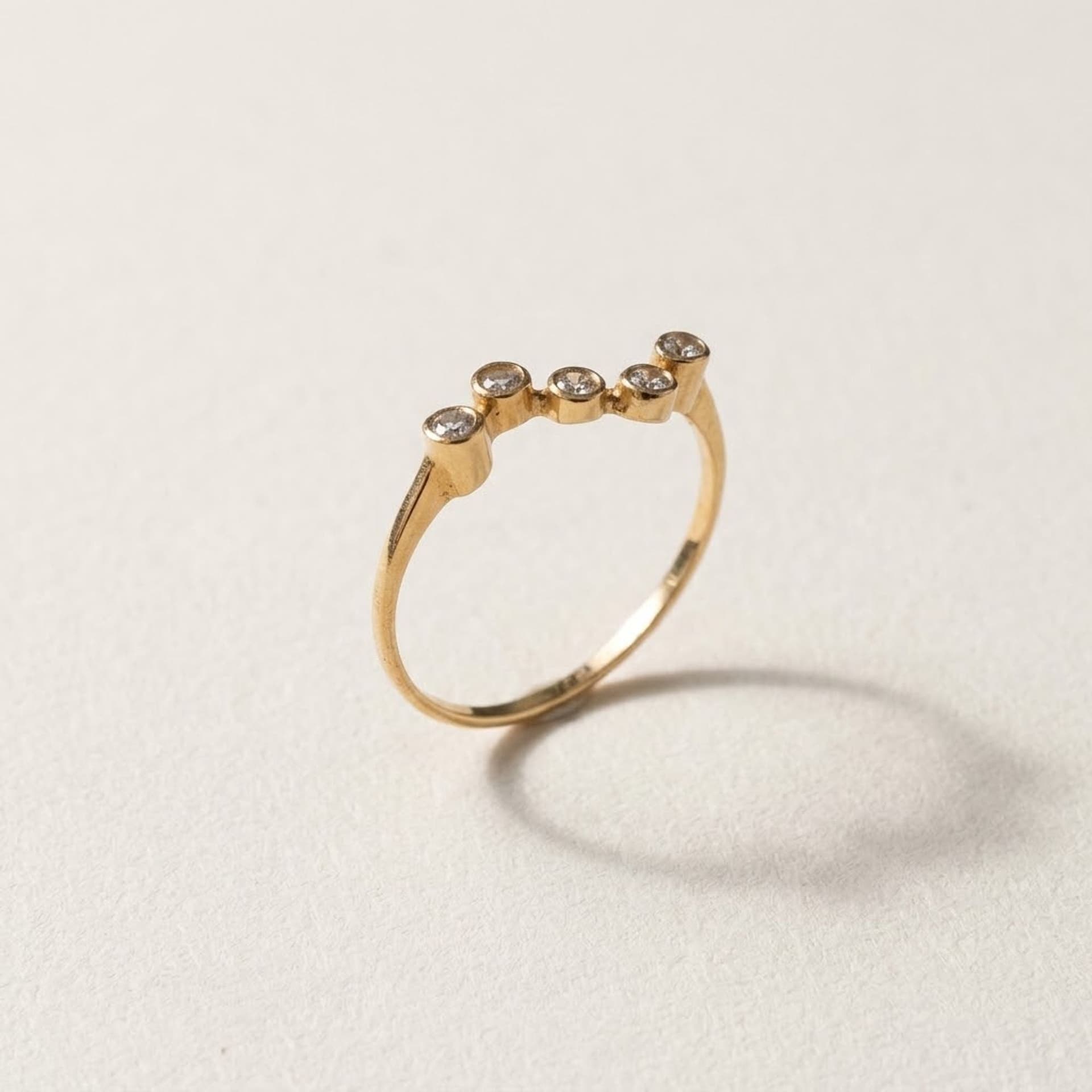 Anello in oro Zirconia 750 — foto 1 di 4