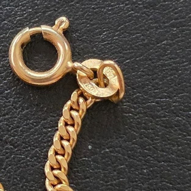 750 gold chain 70cm — Very good / fine (VG+) Necklaces & pendants