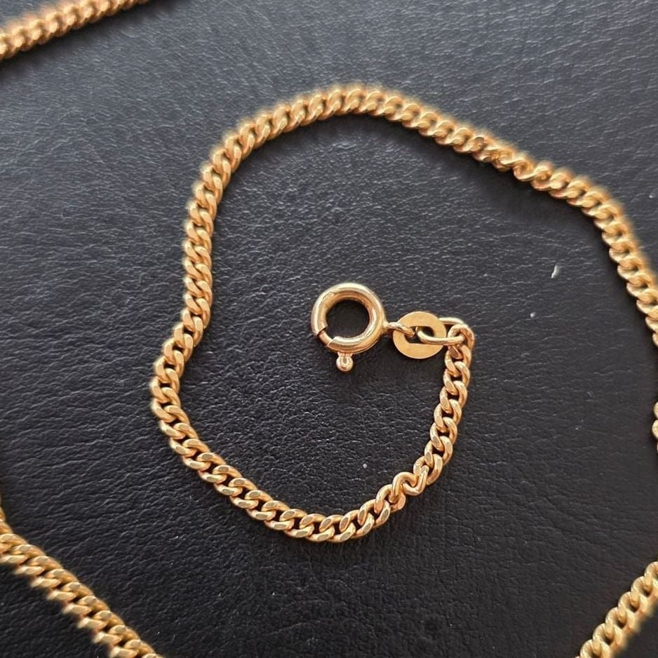 750 gold chain 70cm — Very good / fine (VG+) Necklaces & pendants