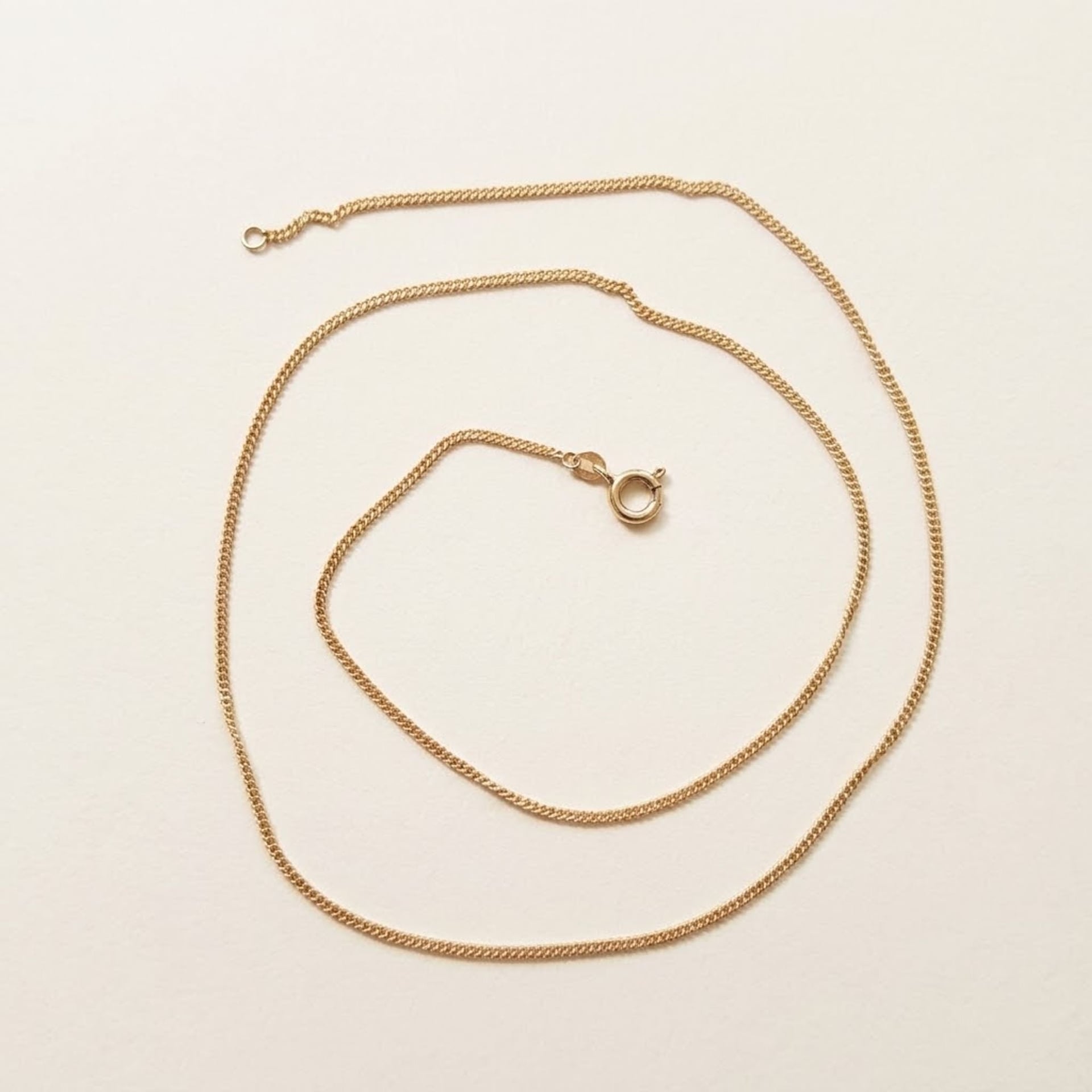 Gold chain 56cm — Excellent (M-) Necklaces & pendants