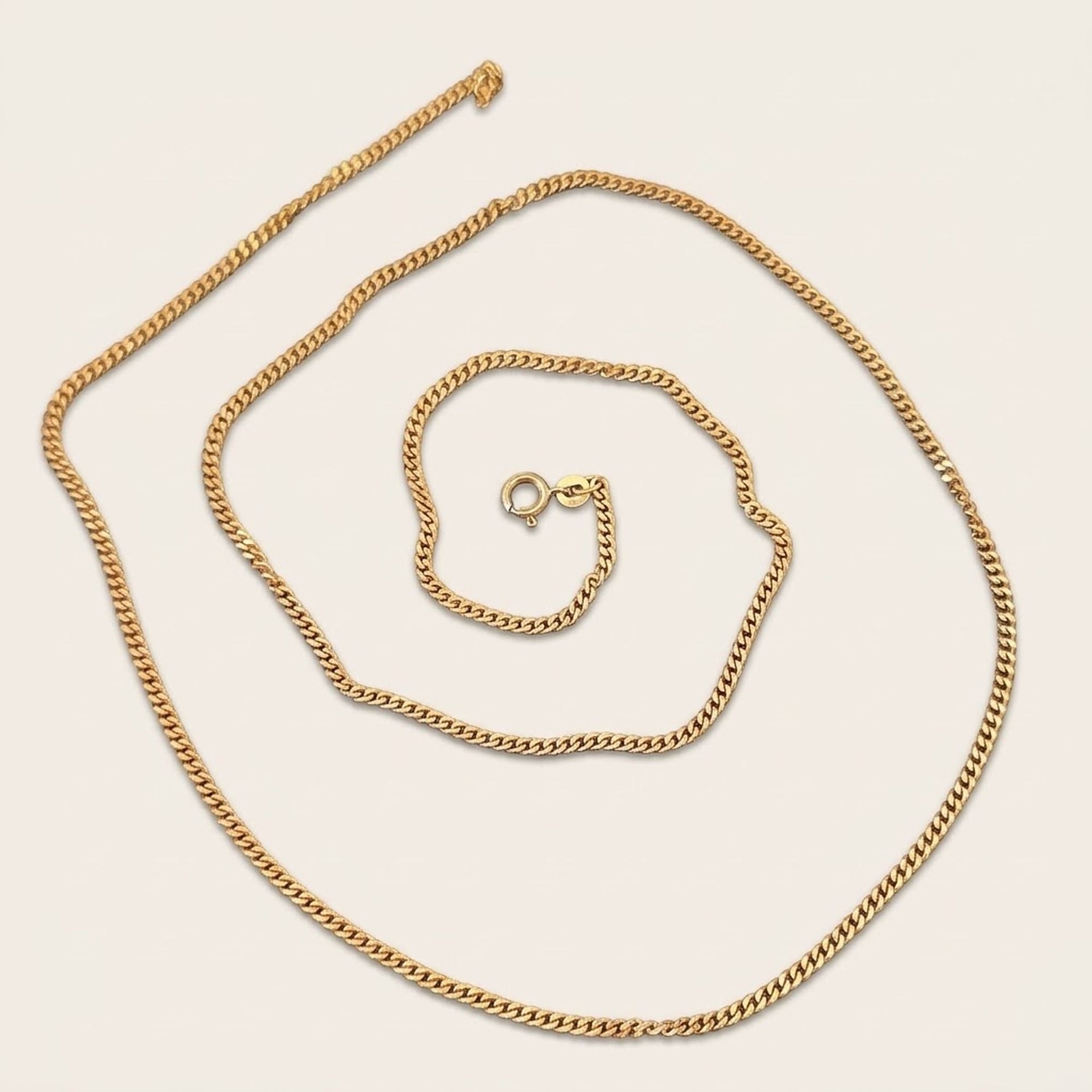 750 gold chain 70cm — Very good / fine (VG+) Necklaces & pendants