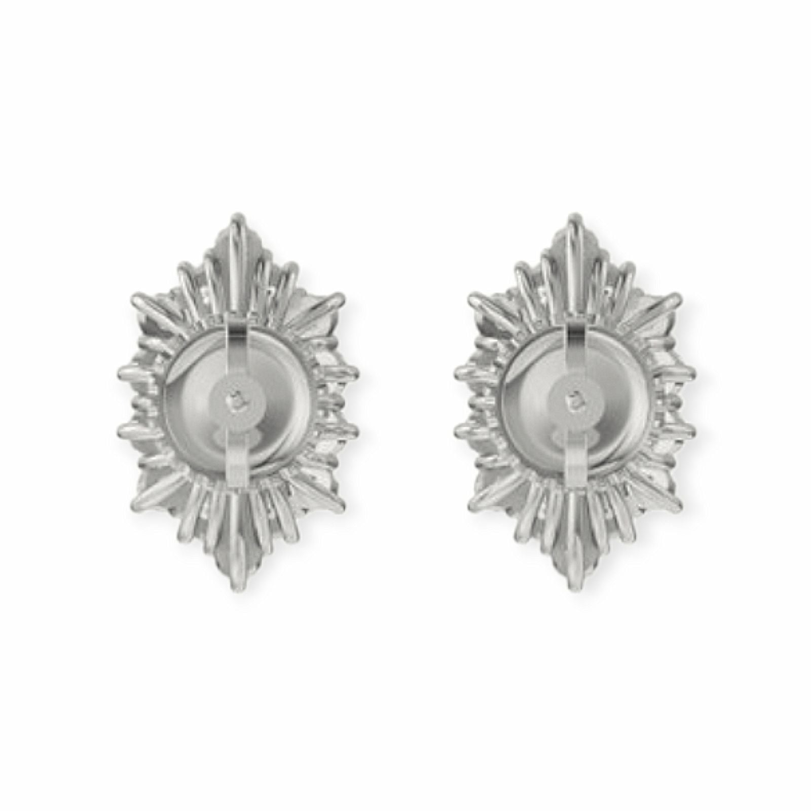 Labor Diamant Ohrring 14k Weissgold, 1.25 ct mit 0.54 ct Labor-Diamanten — As new (N) Earrings