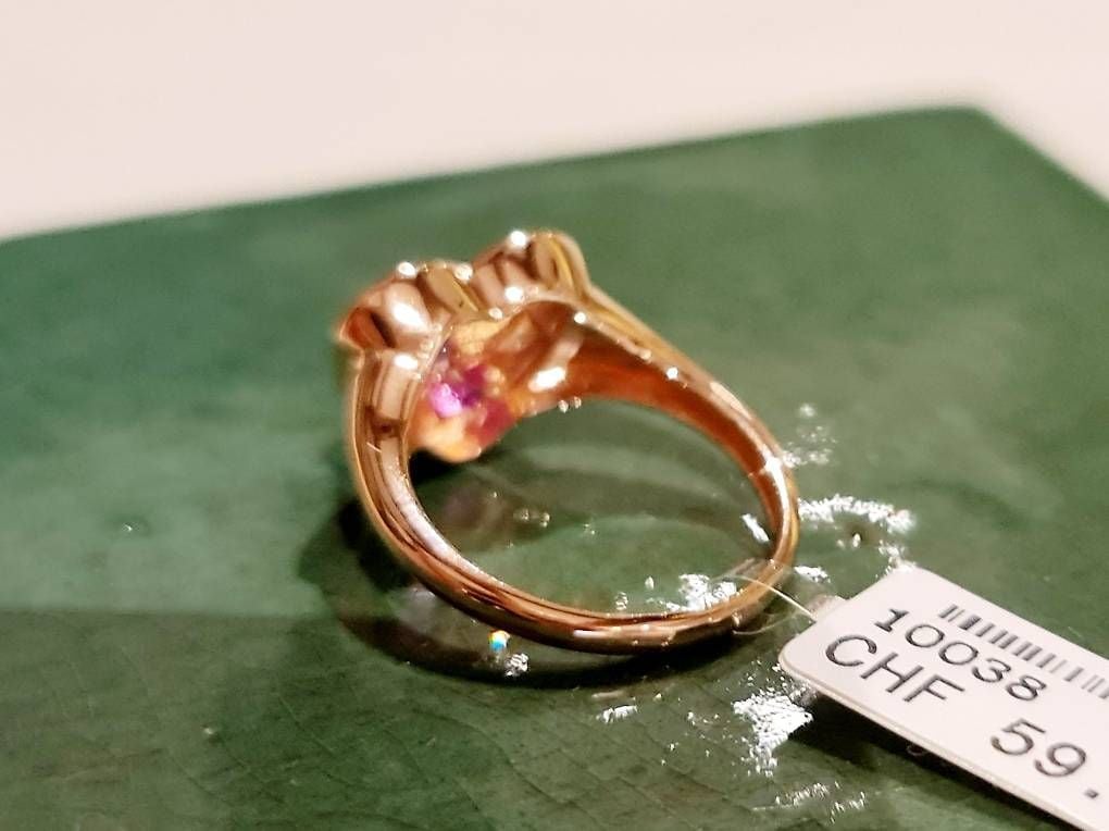 Signet Ring Heart Rose Gold Size 52 — Mint (M) Rings