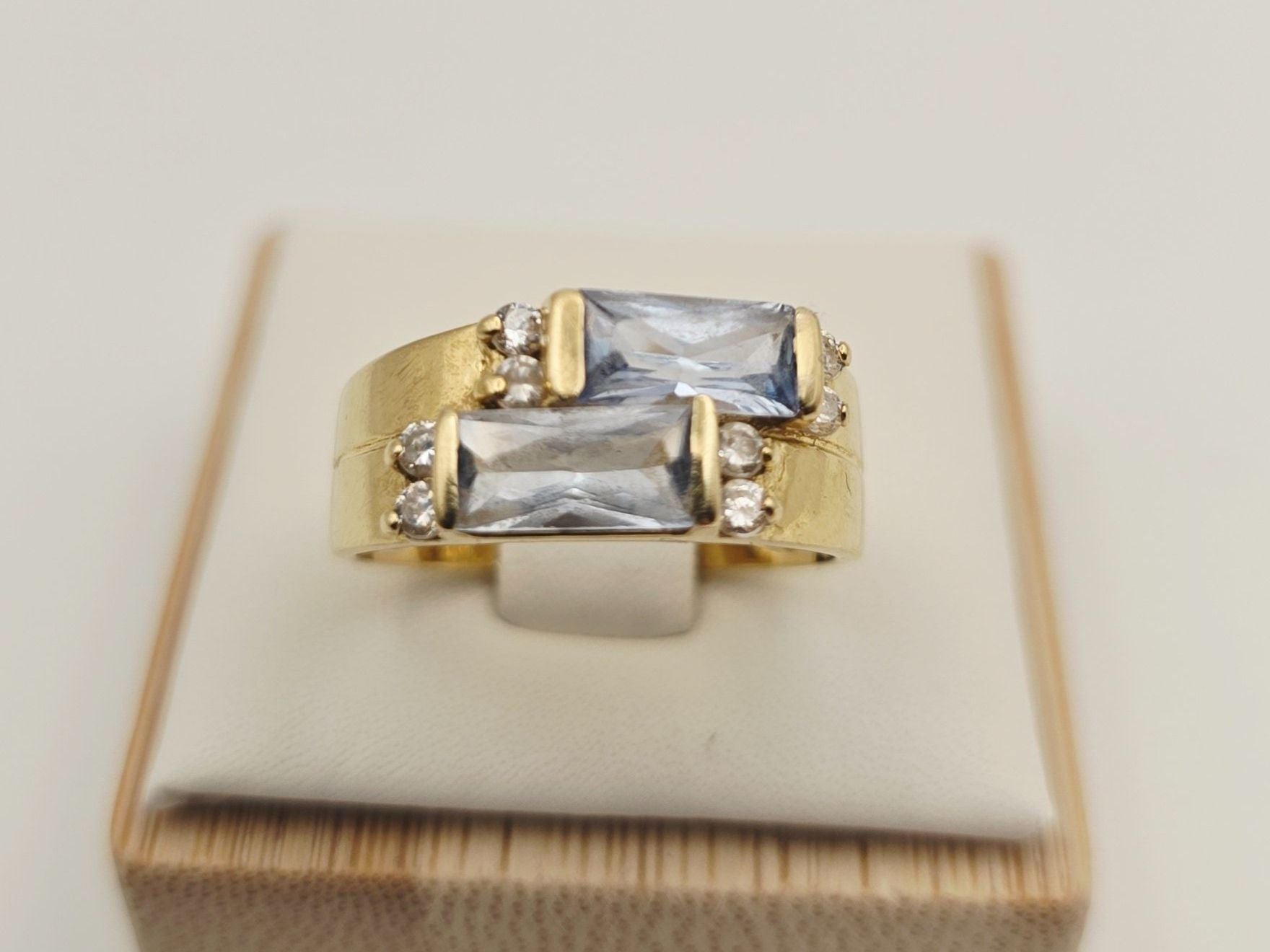 Anello Oro Spinello Oro 750 18 KT Misura 56 — Eccellente (M-) Anelli