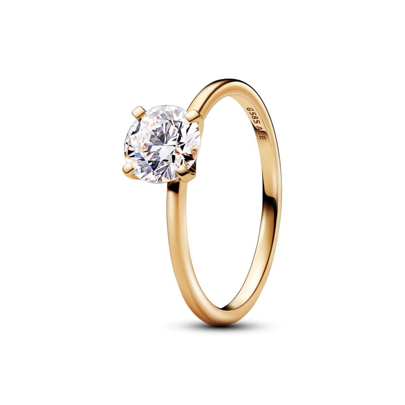 Pandora Era 14k Gold Lab-grown Diamond Ring