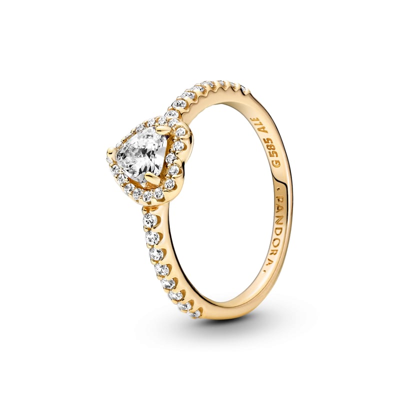 Elevated Heart Ring