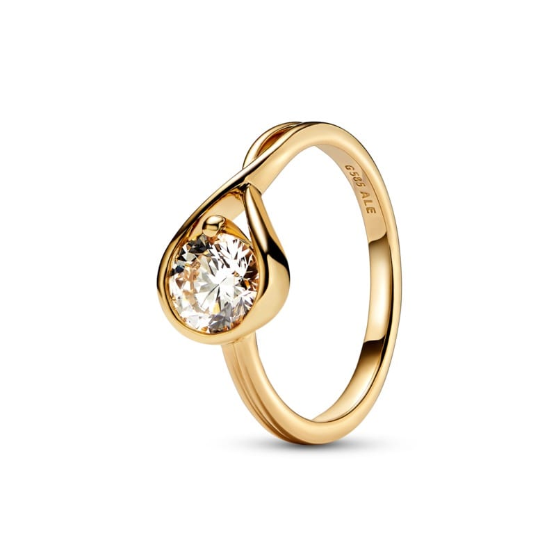 14k Gold Lab-grown Diamond Ring 0.75 carat