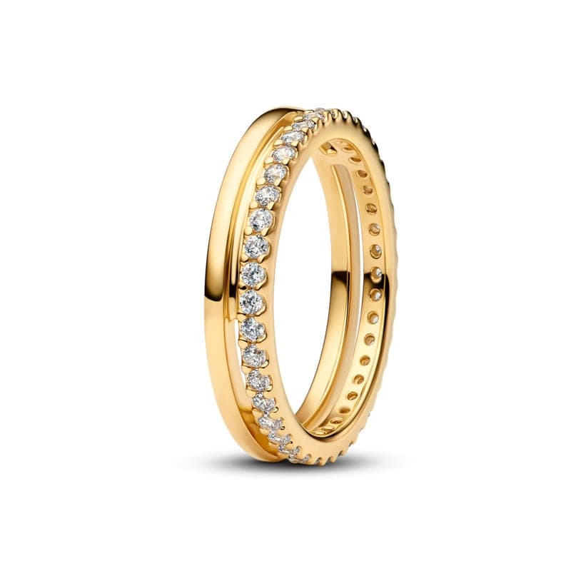Pandora Double Band Ring 163799C01 163799 — photo 1 of 1
