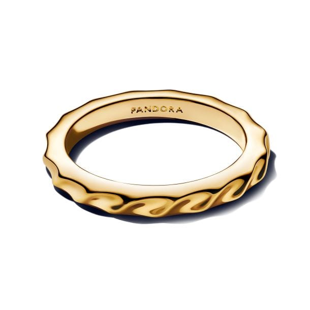 Rippled Band Ring