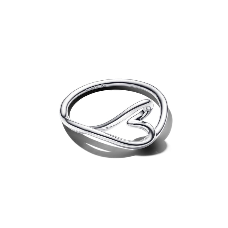 Organically Shaped Heart Small Ring